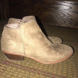 Brown Ankle Booties Size 8